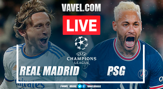 UEFA CHAMPIONS LEAGUE - REAL MADRID x PSG - OITAVAS DE FINAL - JOGO DE  VOLTA 