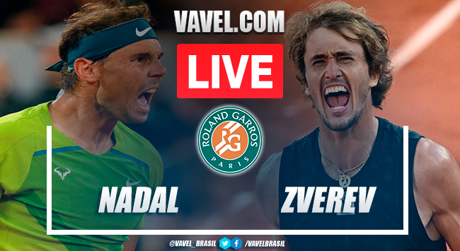 Melhores momentos para Rafael Nadal x Alexander Zverev pela semifinal de Roland Garros (1-0)