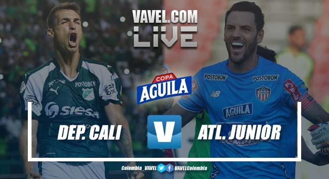 Resumen Deportivo Cali vs. Atlético Junior por los cuartos de final de la Copa Aguila (2-1) Resumen Deportivo Cali vs. Atlético Junior por los cuartos de final de la Copa Aguila (2-1)