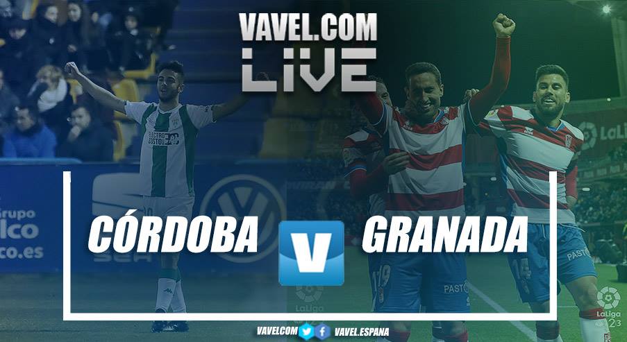 Resumen Córdoba CF 1-2 Granada CF en Segunda División 2018