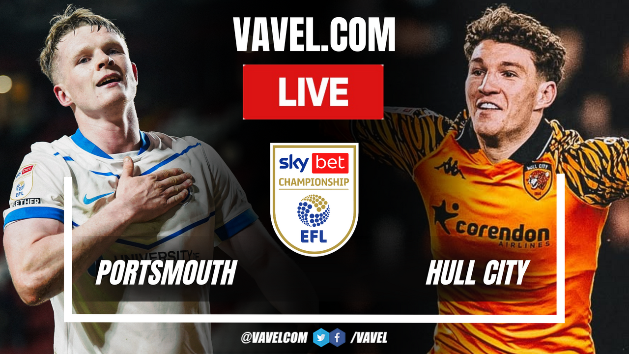 Portsmouth vs Hull City LIVE Score Updates: Crooks puts the advantage (0-1)