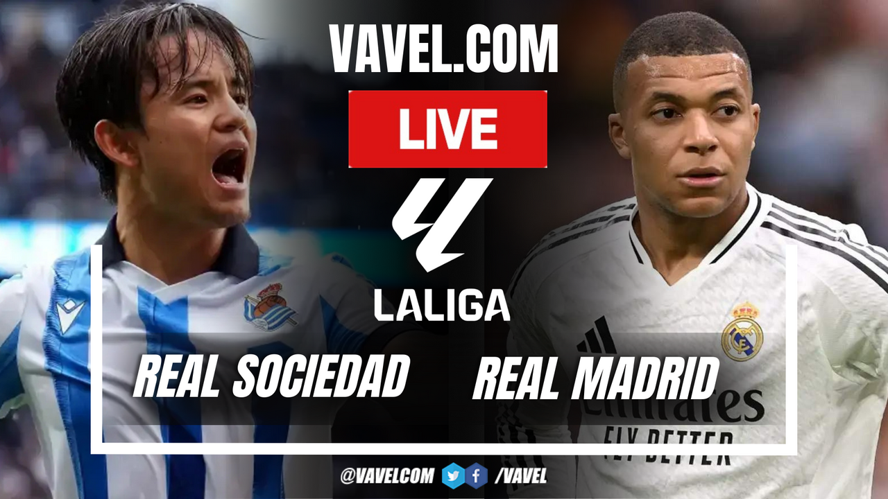 Real Sociedad vs Real Madrid LIVE Score Updates: The game stared (0-0)