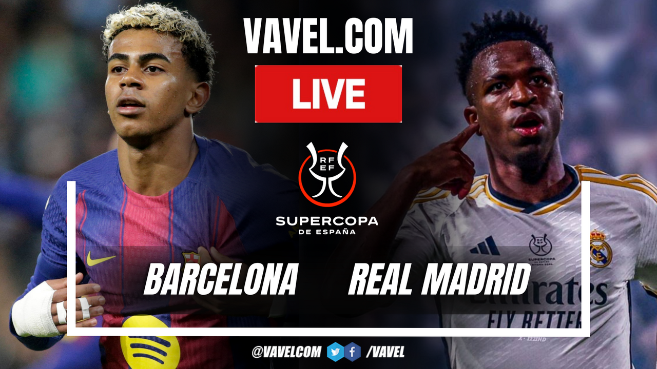 Highlights and Goals of Barcelona 3–2 Real Madrid in the Supercopa de España 2025–26