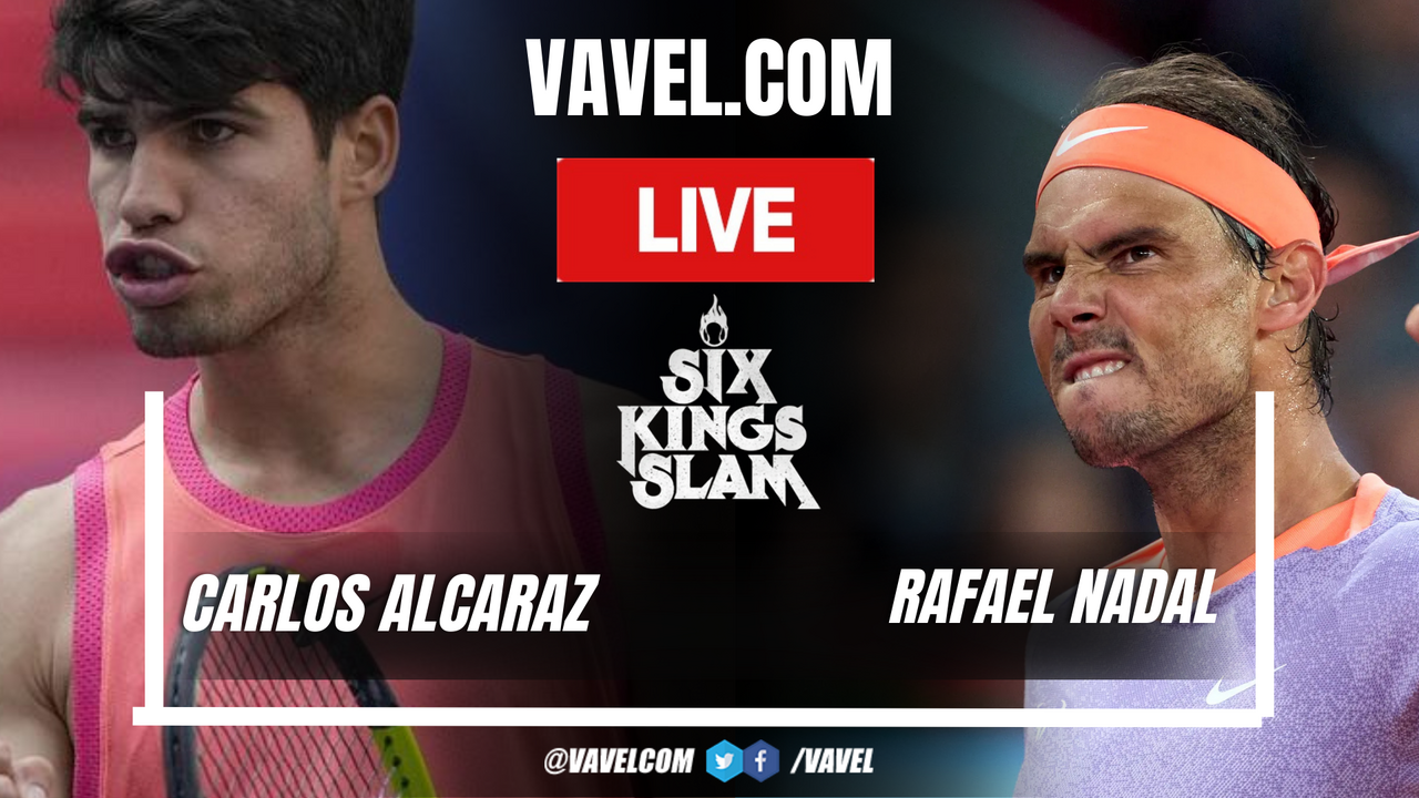 Carlos Alcaraz vs Rafael Nadal LIVE Score Updates, Stream Info and How