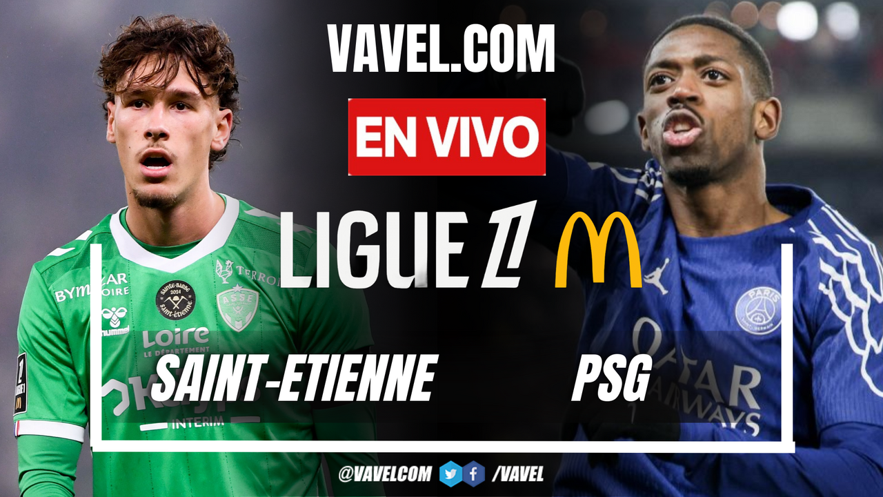 Resumen y Goles Saint-Étienne vs PSG (1-6) en Ligue 1 | 29/03/2025 ...