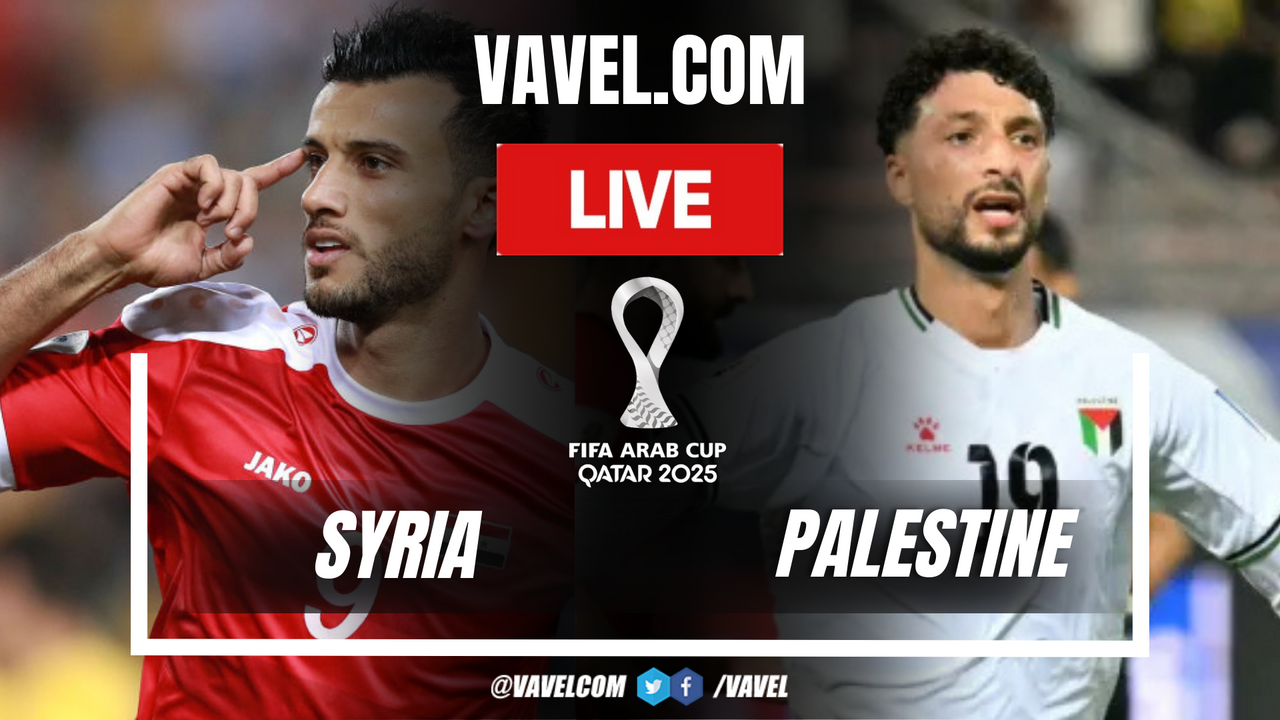 Highlights and Best Moments of Syria 0-0 Palestine in 2025 FIFA Arab Cup