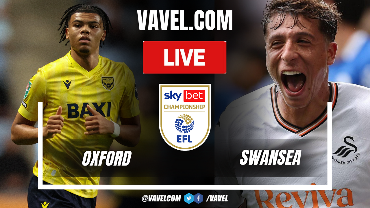 Oxford United vs Swansea City LIVE Score Updates, Stream Info and How to Watch EFL Championship Match | November 2, 2024