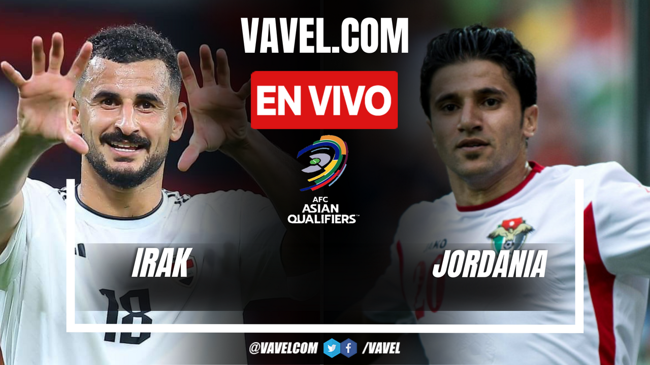 Irak vs Jordania EN VIVO, ¿cómo ver transmisión TV online en Eliminatorias del Mundial 2026? | 14 Noviembre 2024