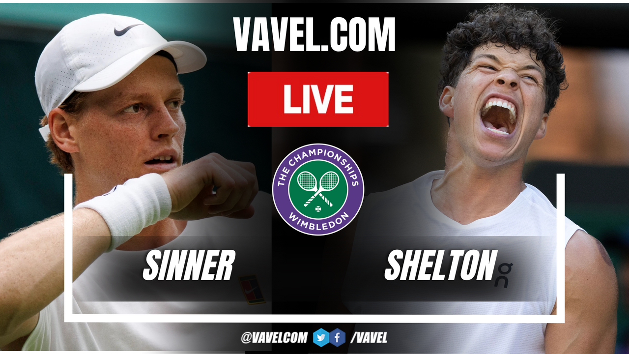 Sinner vs Shelton LIVE Score Updates: the Italian takes advantage (7-6, 1-1)