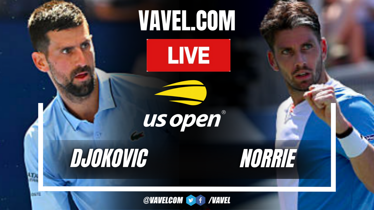 Novak Djokovic vs Cameron Norrie: Play the best in history (6-4, 6-7, 6-2, 1-0)