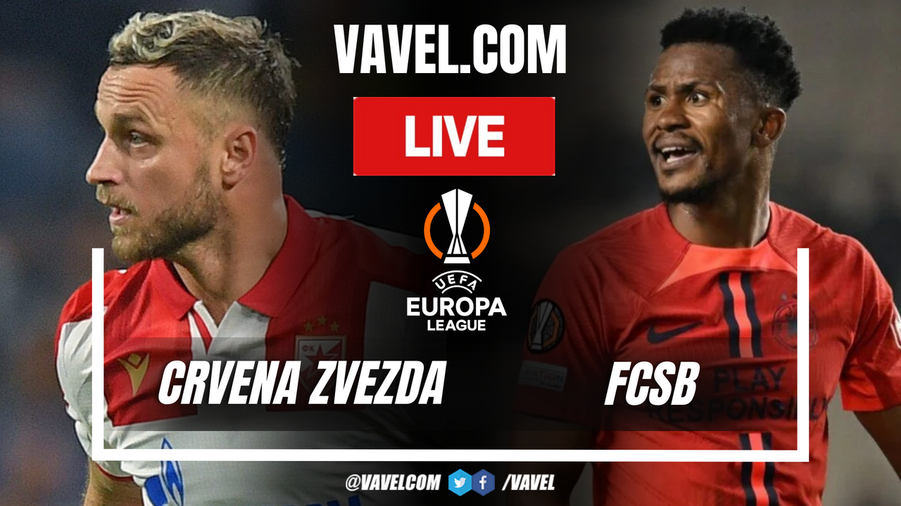 Highlights and Goal Red Star Belgrade vs FCSB (1-0) in UEFA Europa League