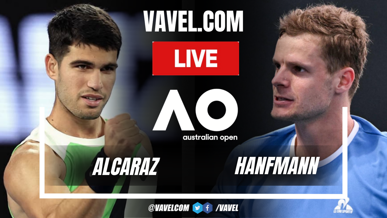 Alcaraz vs Hafnmann LIVE Score Updates: The world number one is playing (7-6, 6-3, 3-1)