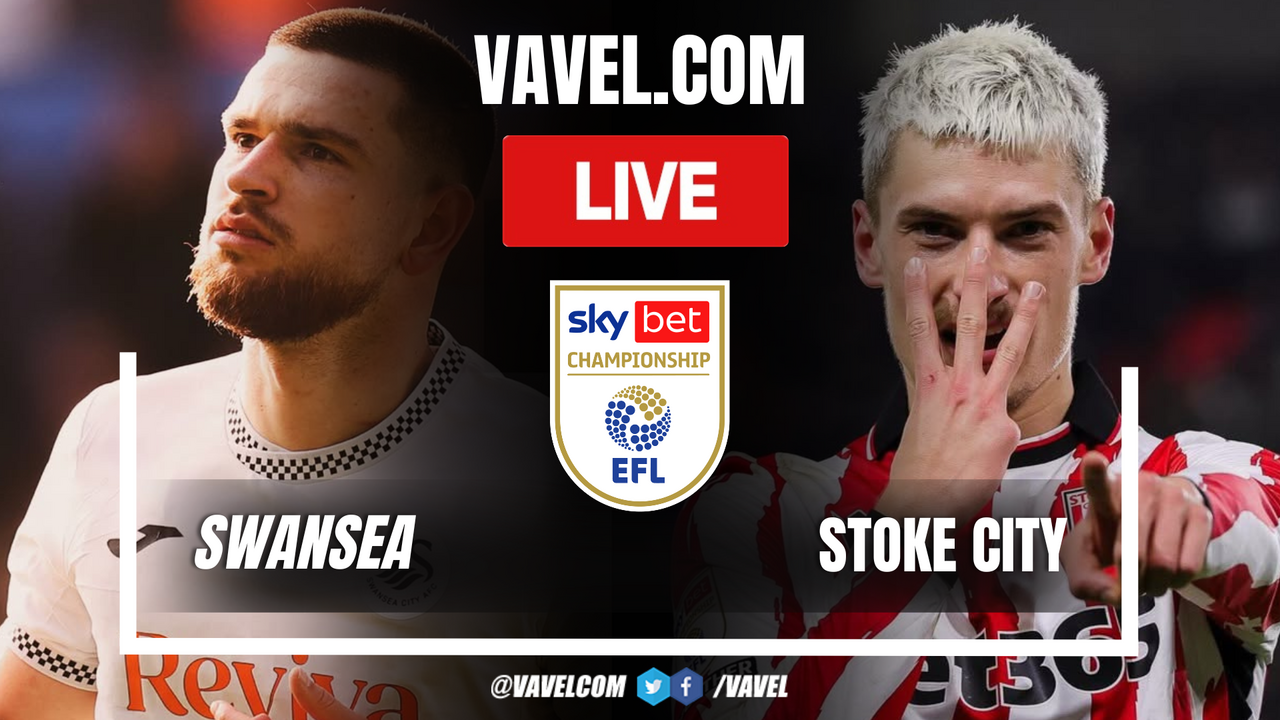 Swansea vs Stoke City LIVE Score Updates in EFL Championship (0-0)