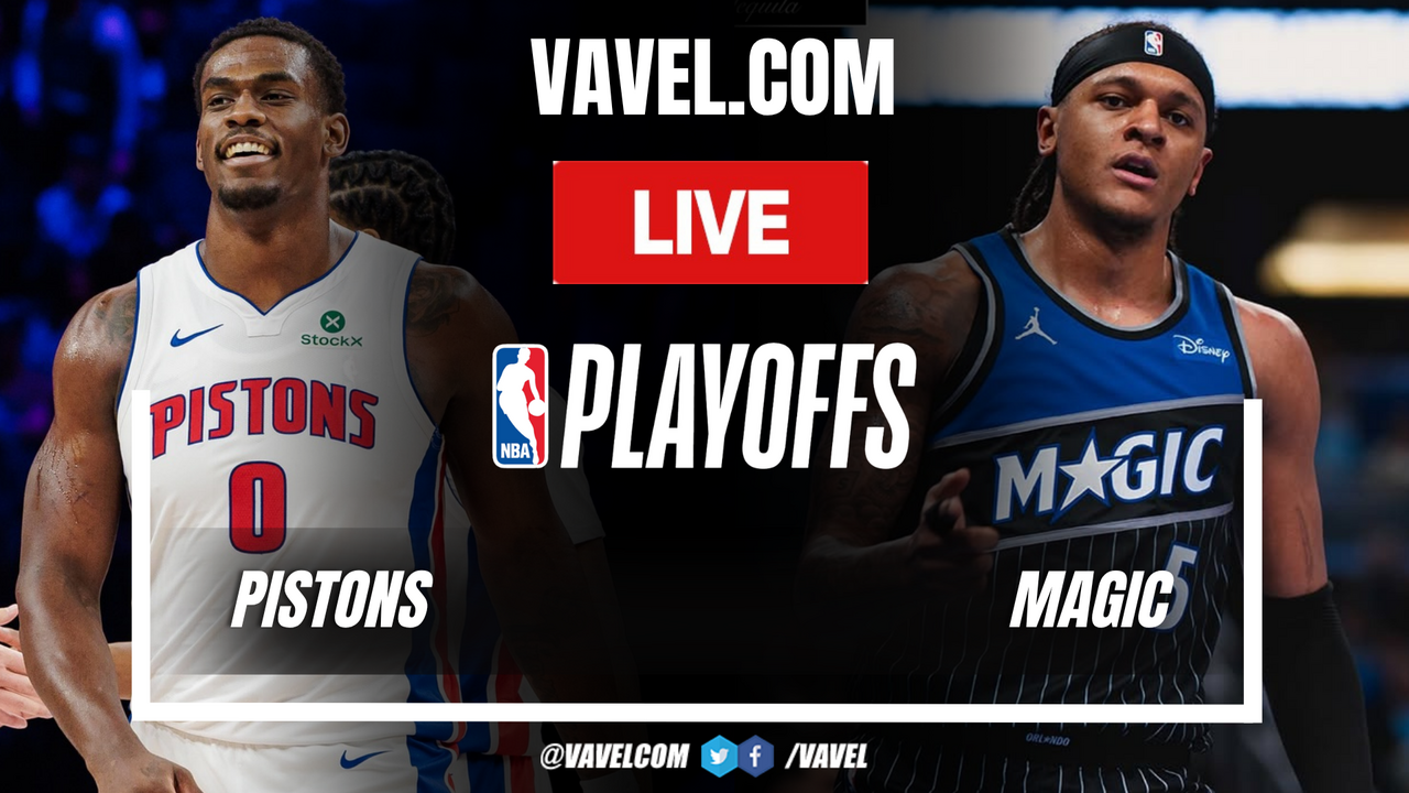 Highlights and points of Pistons (98-83) vs Magic in Playoffs NBA