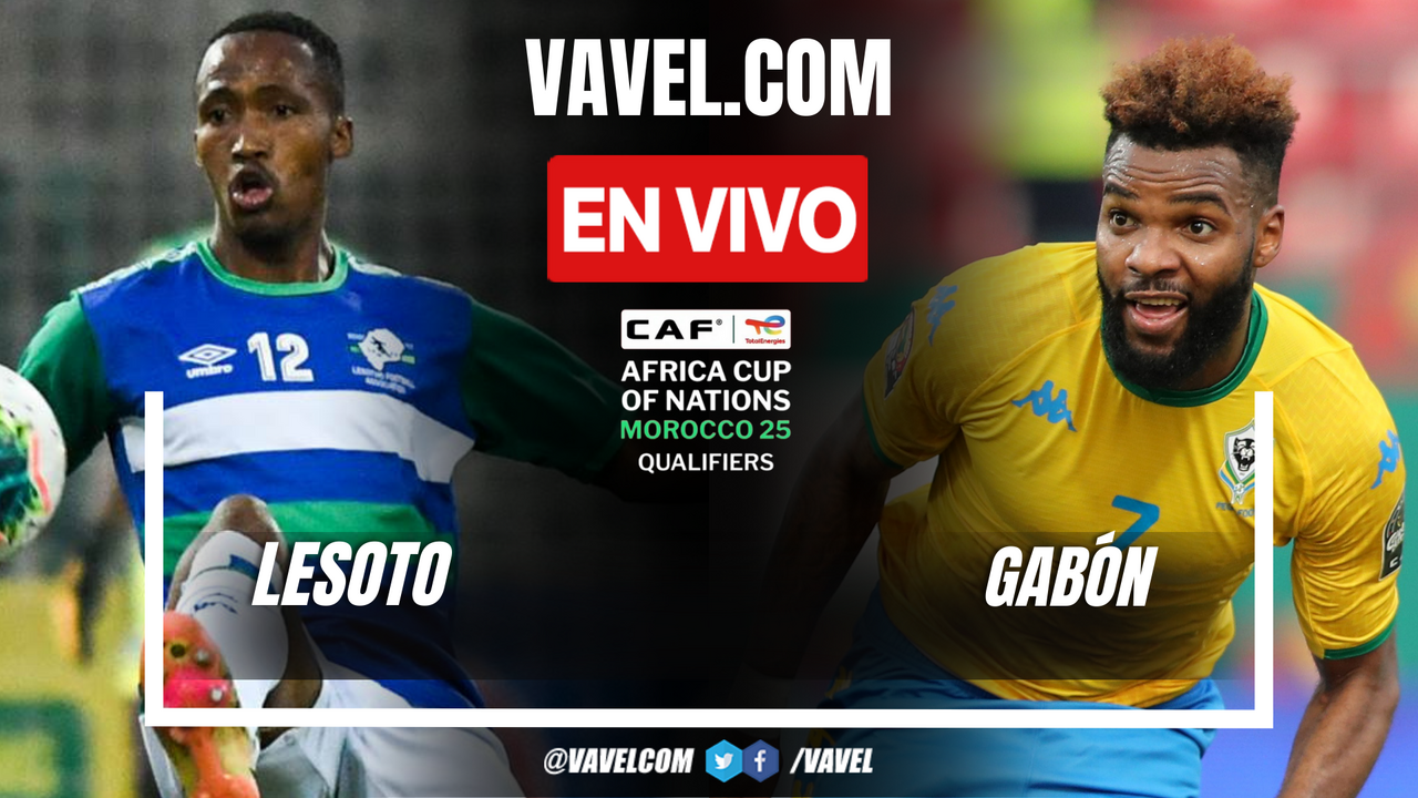 Lesoto vs Gabón EN VIVO, ¿cómo ver transmisión TV online en Eliminatorias de la Copa Africana? | 14 Octubre 2024