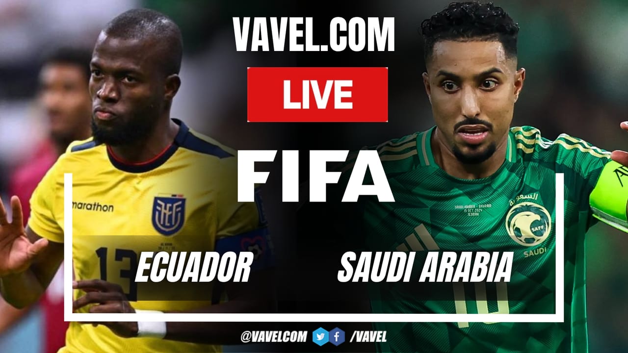 Ecuador vs Saudi Arabia LIVE Score Updates in Friendly International Match 2026