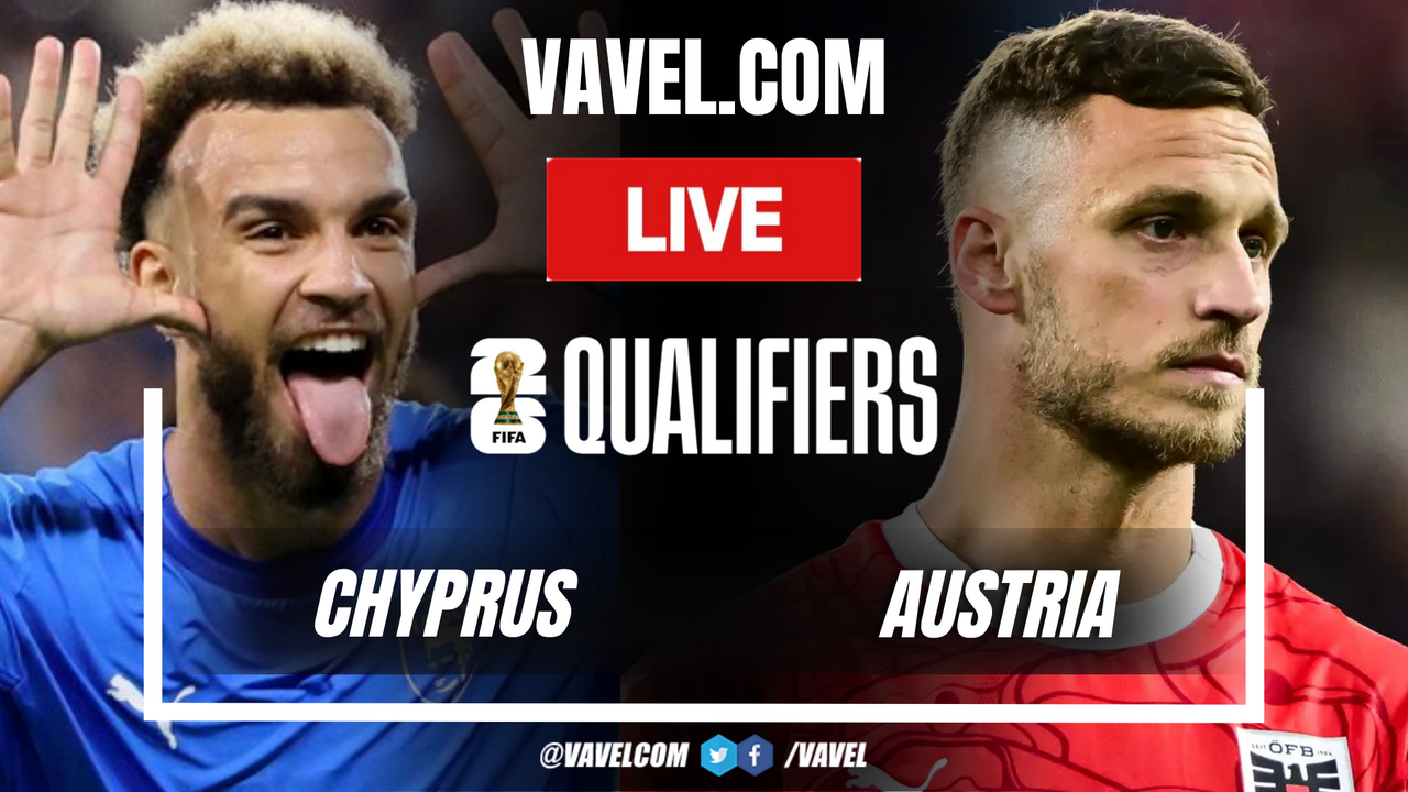 Highlights and Goals Cyprus vs Austria (0-2) in 2026 World Cup Qualifiers