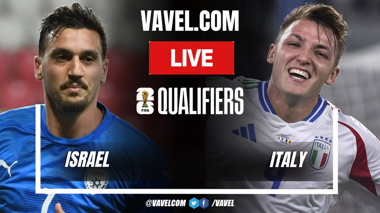 Israel vs Italy LIVE Score Updates in 2026 World Cup Qualifiers Match