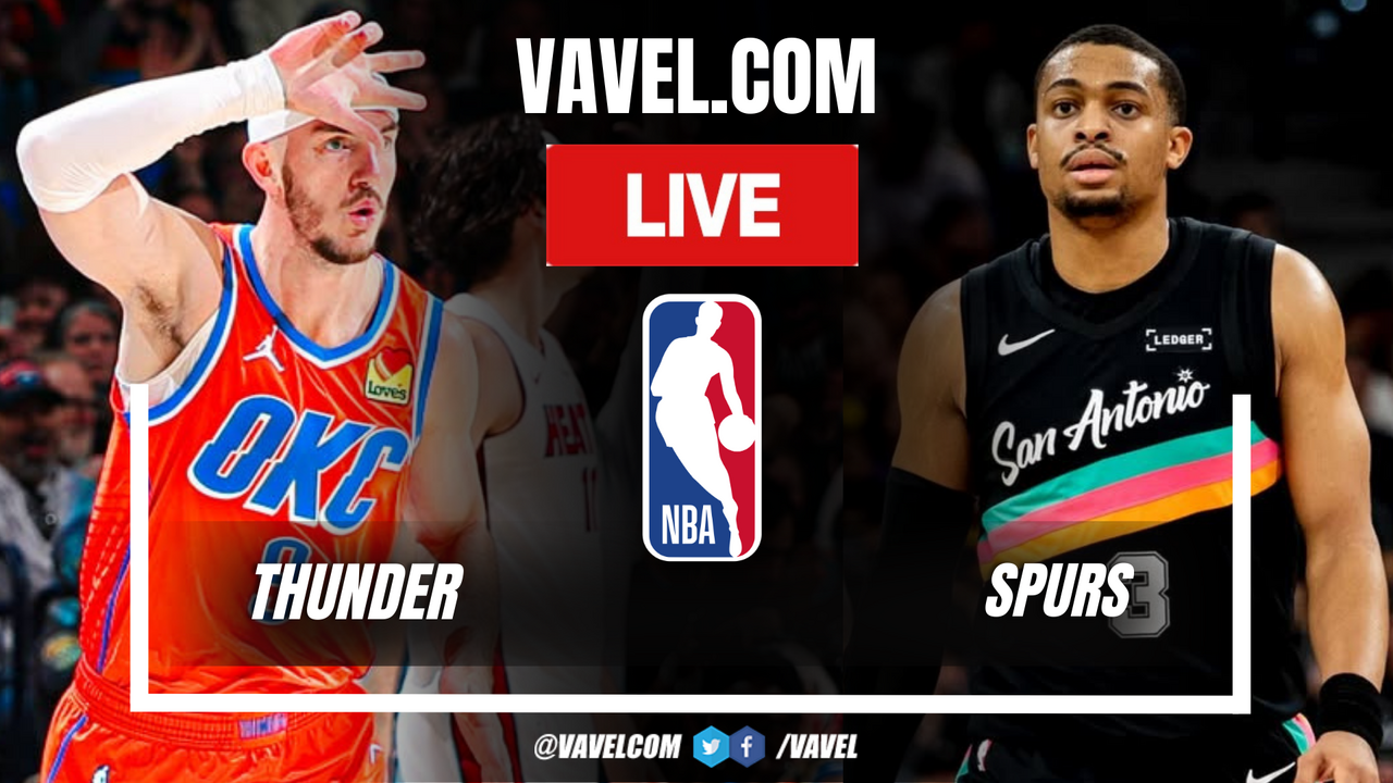 Thunder vs Spurs LIVE Score Updates: Halftime (55-52)