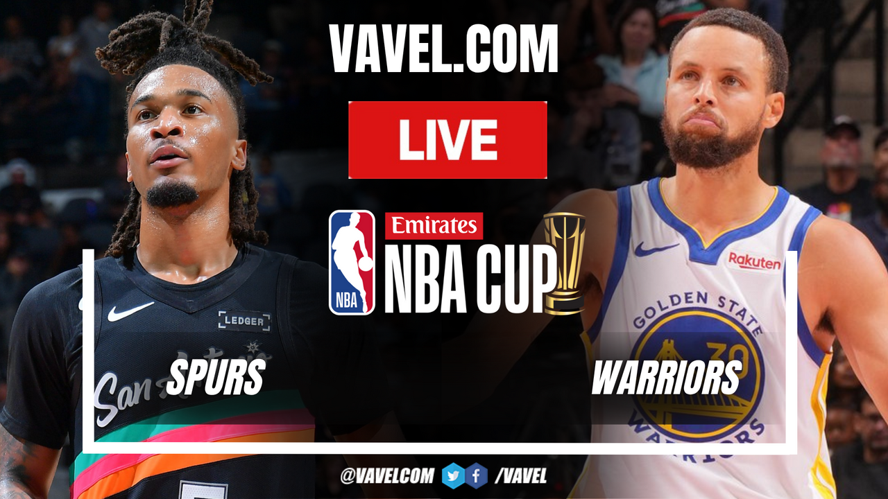 Highlights and points of Spurs vs Warriors (108-109) in NBA Cup