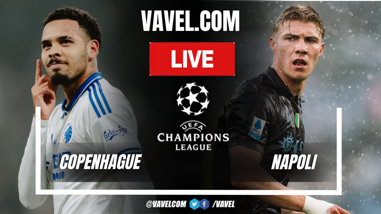 Copenhagen vs Napoli LIVE Score Updates: Interesting match without news (0-0)