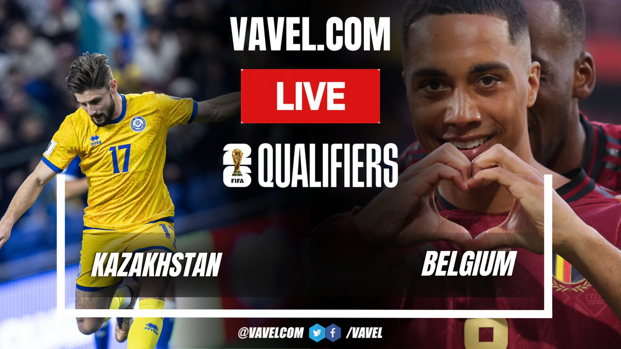 Highlights and Goals of Kazakhstan 1-1 Belgium in 2026 World Cup Qualifiers