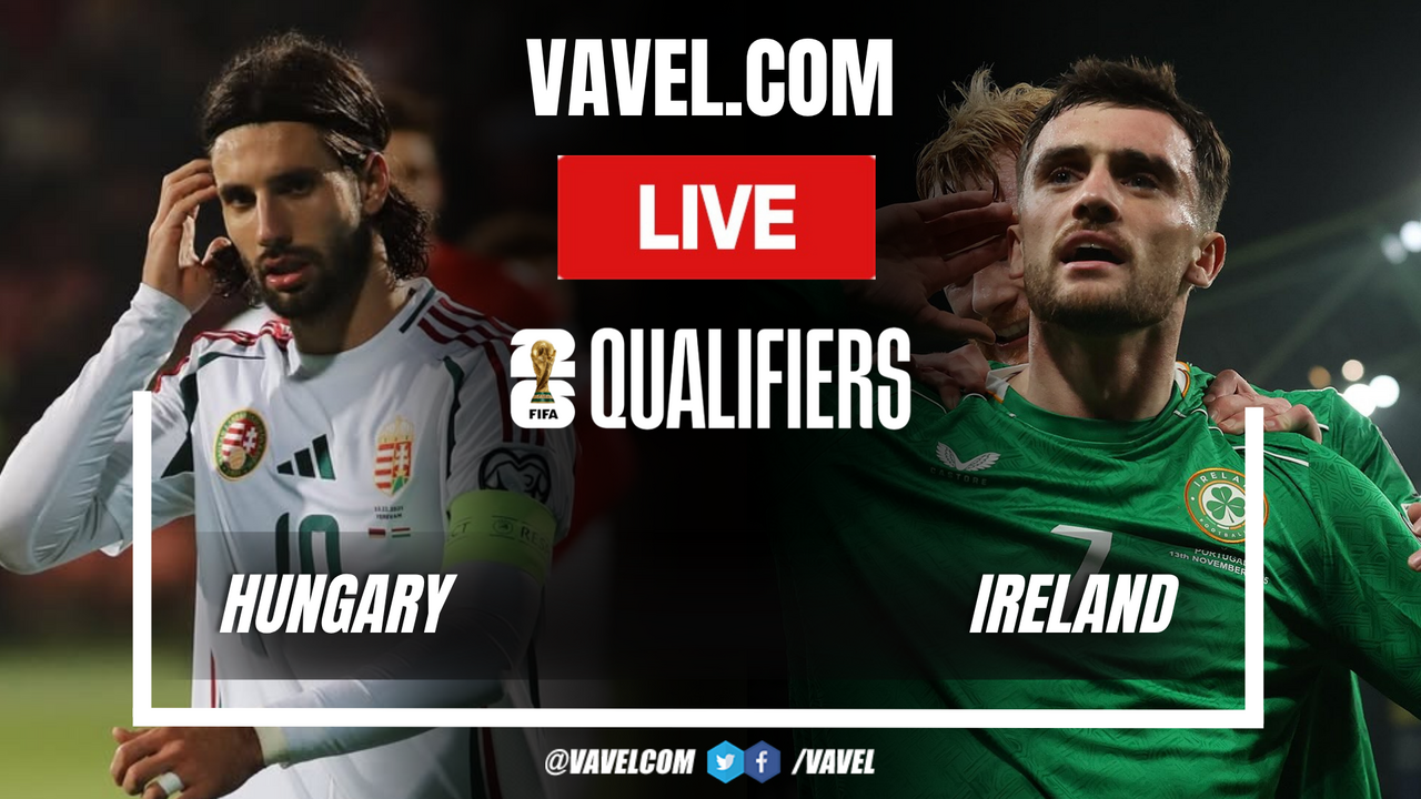 Highlights and goals of Hungary vs Ireland (2-3) in 2026 World Cup Qualifiers