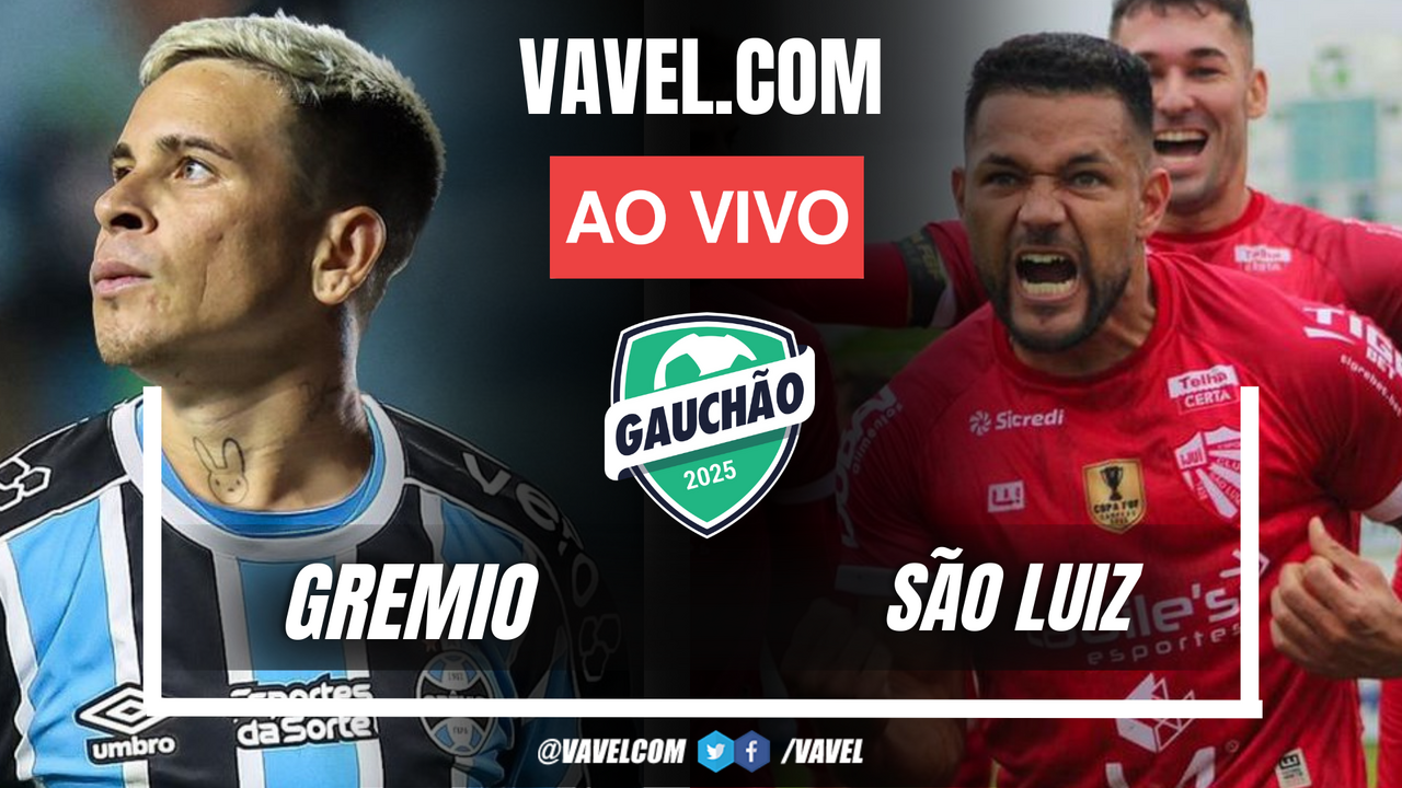 Gols e melhores momentos Grêmio 5-0 São Luiz pela Gauchão 2025 | 01/02/2025