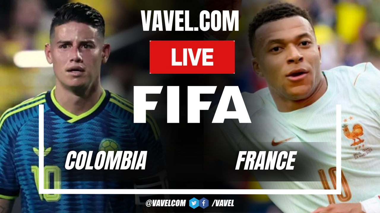 Colombia vs France LIVE Score Updates: Clash of the Stars (0-0)