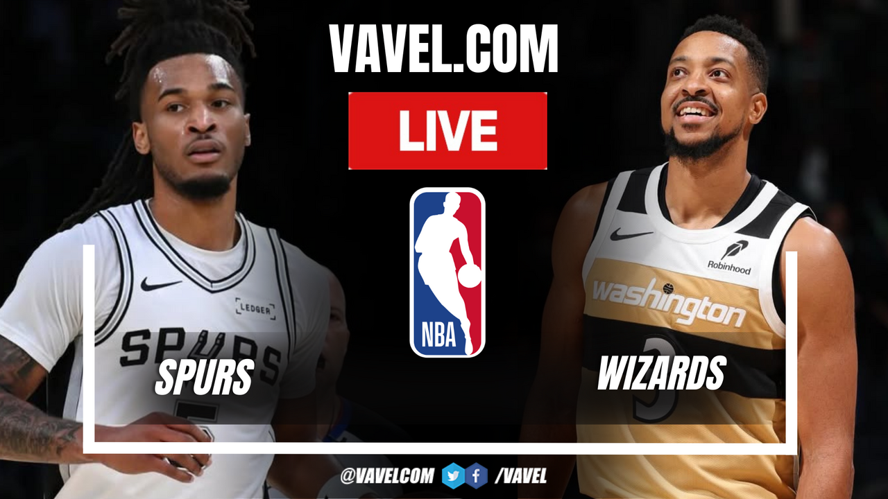 Spurs vs Wizards LIVE Score Updates: Halftime (57-53)