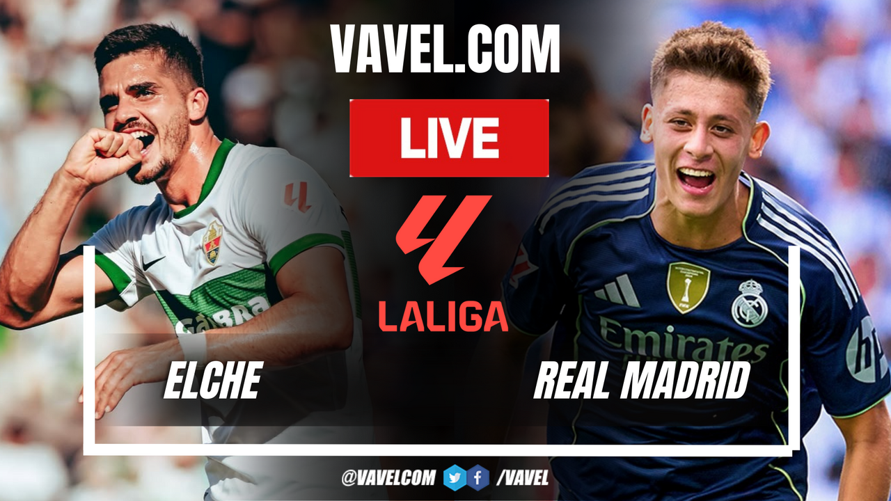 Elche vs Real Madrid LIVE Score Updates: Halftime (0-0)