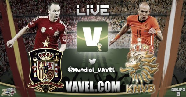 Espanha x Holanda, Copa do Mundo 2014 Espanha x Holanda, Copa do Mundo 2014
