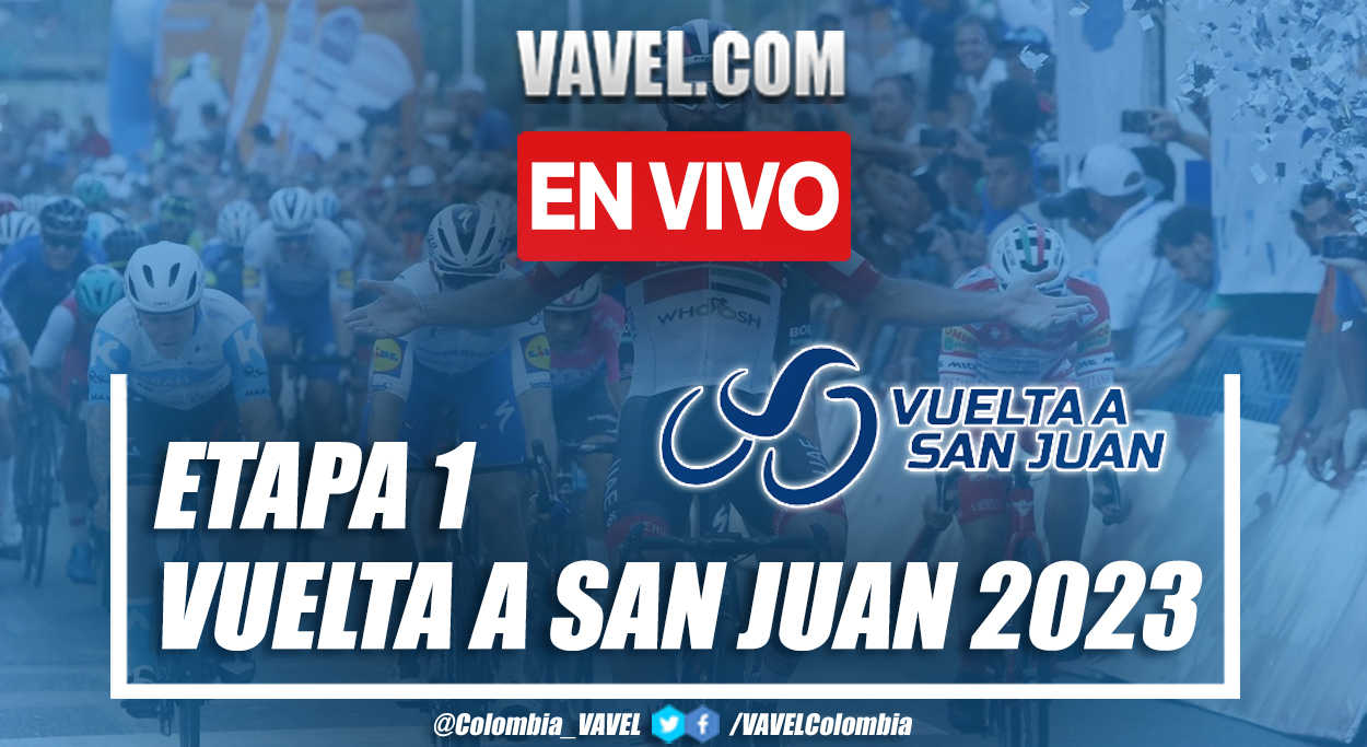 Resumen y mejores momentos: etapa 1 de la Vuelta a San Juan 2023