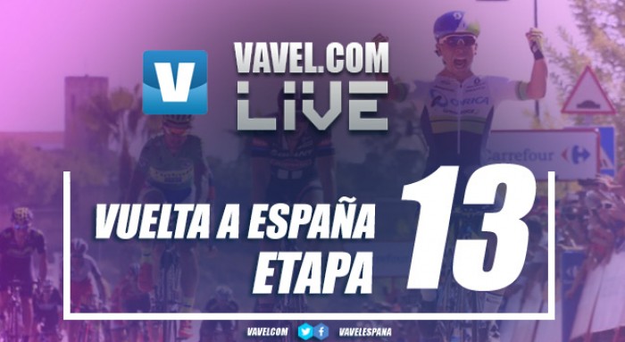 Resultado de la décimo tercera etapa de la Vuelta a España 2017: Trentin cumple con las apuestas