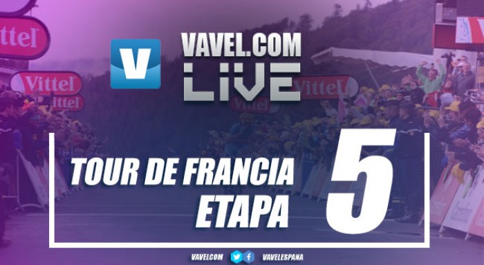 Resultado de la quinta etapa del Tour de Francia 2017: Primera victoria de Aru con la tricolore