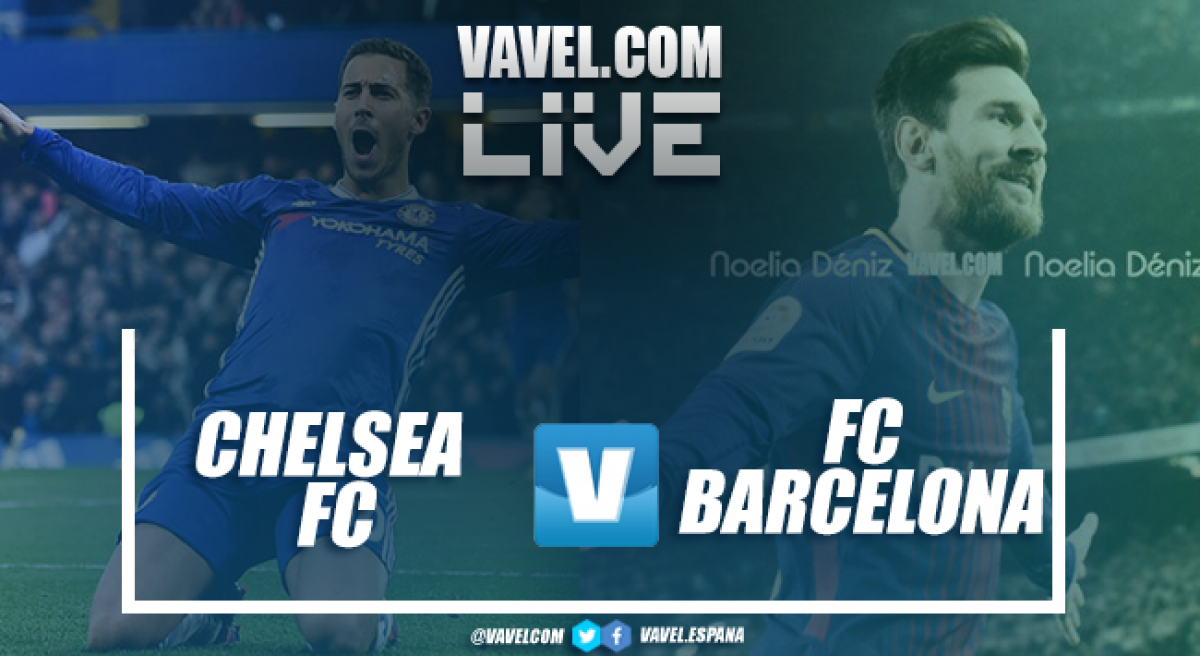 Risultato Chelsea - Barcellona in diretta, LIVE Champions League 2017/18 - Willian, Messi! (1-1)