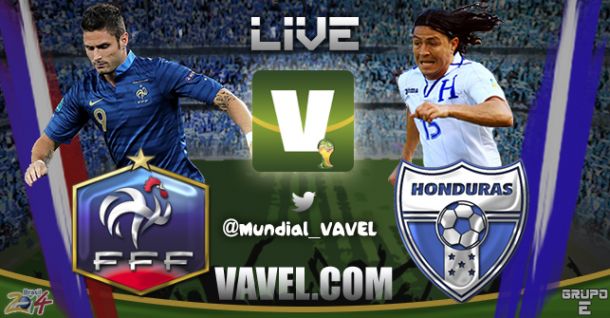 Copa do Mundo 2014: jogo França x Honduras Copa do Mundo 2014: jogo França x Honduras