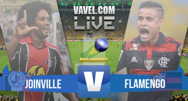 Resultado Joinville e Flamengo  no Campeonato Brasileiro 2015 (0-1)