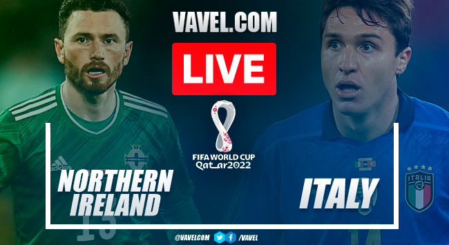 Goals and Highlights: Northern Ireland 0-0 Italy in Qatar 2022 World Cup Qualifiers
