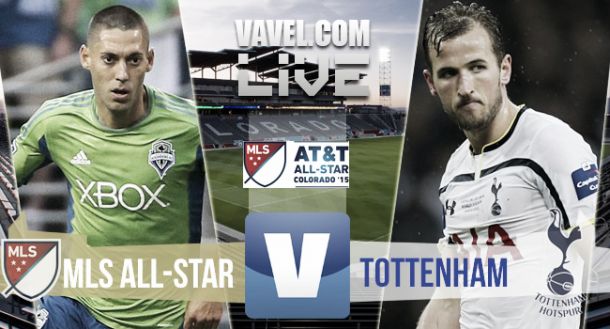 Resultado MLS All-Star - Tottenham en AT&T MLS All Game 2015 (2-1)