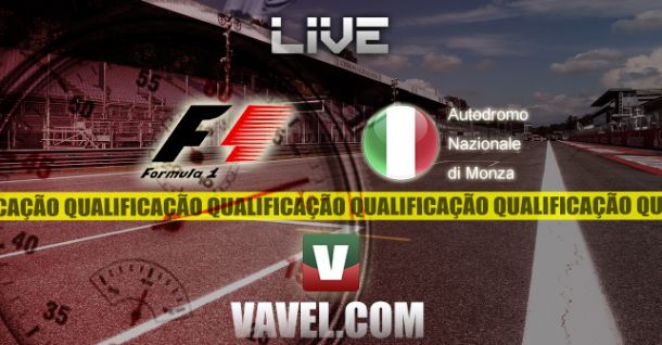 Qualificação GP de Itália de F1, direto  