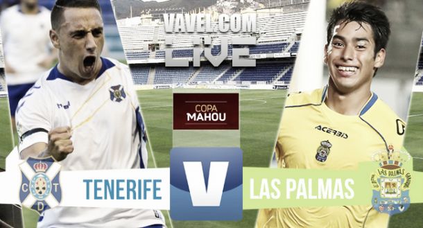 Resultado CD Tenerife - UD Las Palmas en la Copa Mahou 2015 (1-0)