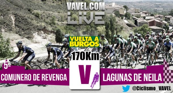 Resultado de la etapa 5 de la Vuelta a Burgos 2015: Comunera de Revenga – Lagunas de Neila