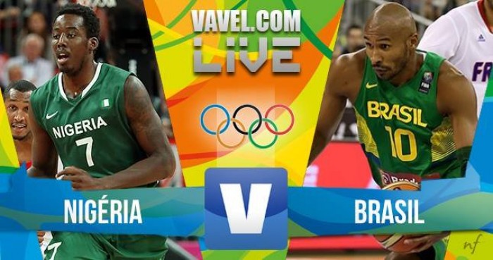Brasil x Nigéria no basquete masculino dos Jogos Olímpicos