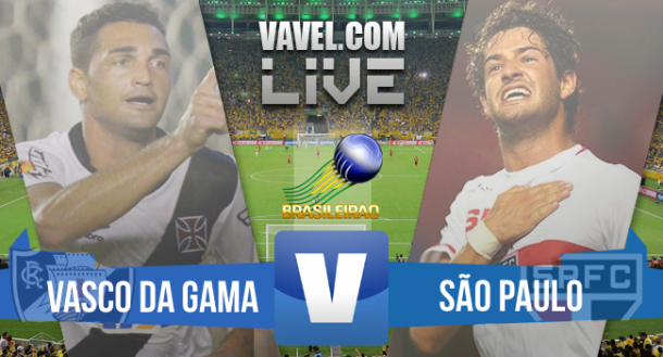 Resultado Vasco x São Paulo no Brasileirão 2015 (0-4)