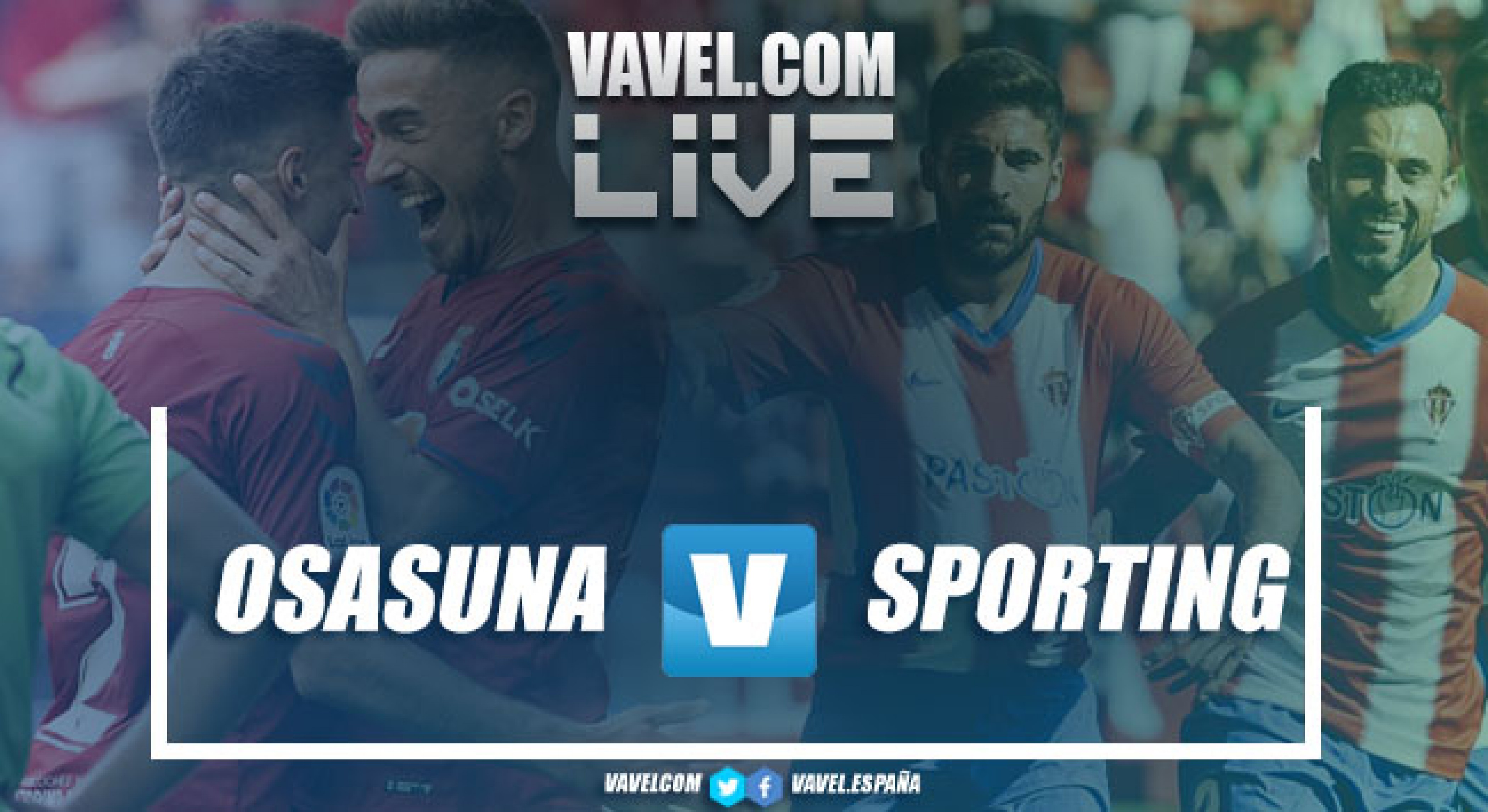 Osasuna vs Sporting en vivo y en directo online en Segunda División 2018