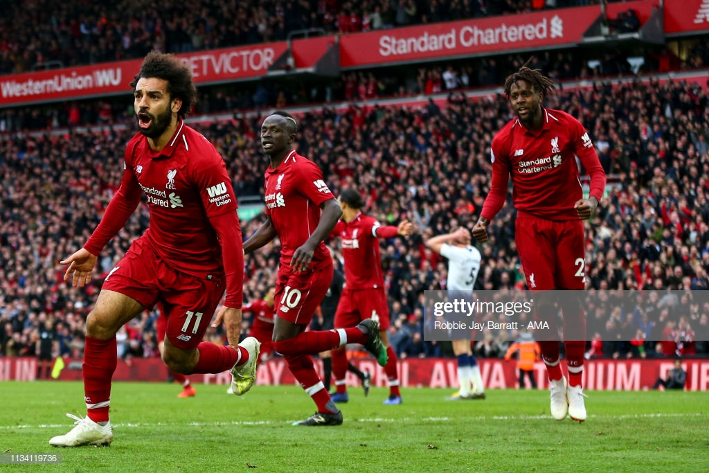 Liverpool 2-1 Tottenham Hotspur: Reds get themselves out of jail as another late goal keeps their title-credentials on track 