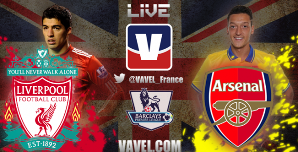 Live Liverpool - Arsenal, le match en direct