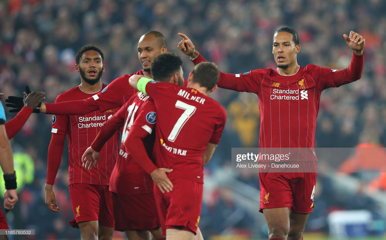 Liverpool 2-1 Genk: Reds edge a well-fought tie to top Champions League group