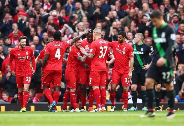 Liverpool a valanga sullo Stoke, 4-1